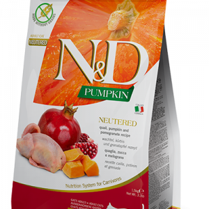 N&D Neutered Qual Pumpkin Cat Kibble