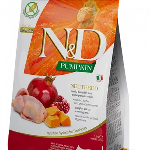 N&D Neutered Qual Pumpkin Cat Kibble