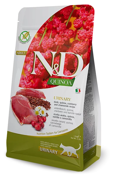 N&D Urinary Quinoa Duck Cat Kibble