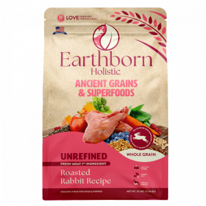 Earthborn Unrefined Roasted Rabiit Dog Kibble