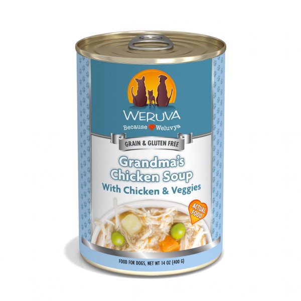 Weruva Grandma's Chicken Soup Dog Food Can