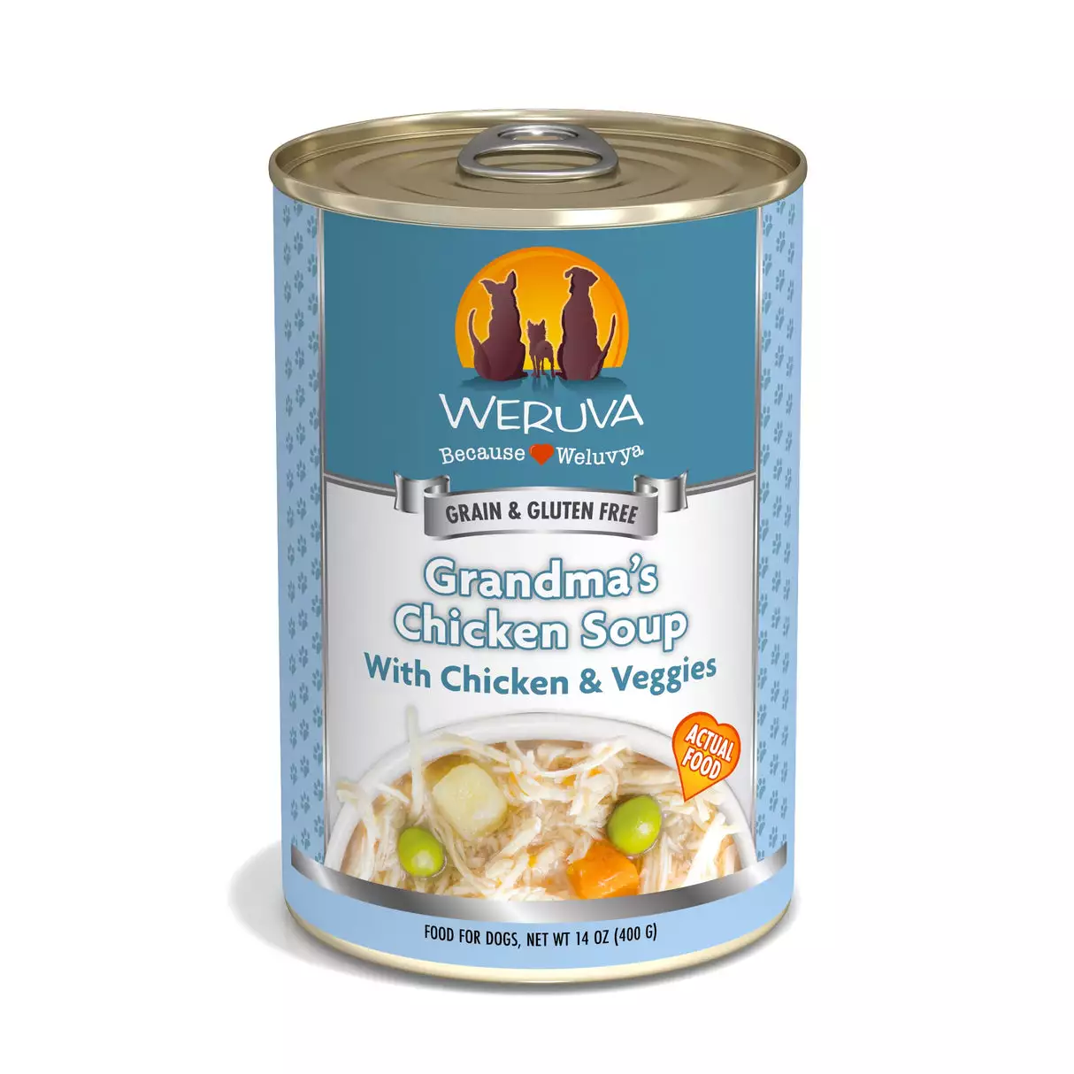 Weruva Grandma's Chicken Soup Dog Food Can