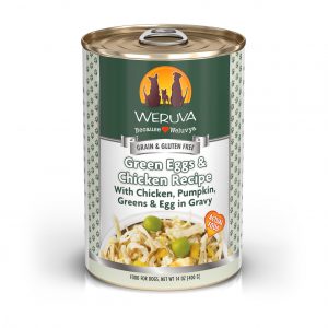 Weruva Green Eggs & Chicken Dog Food Can