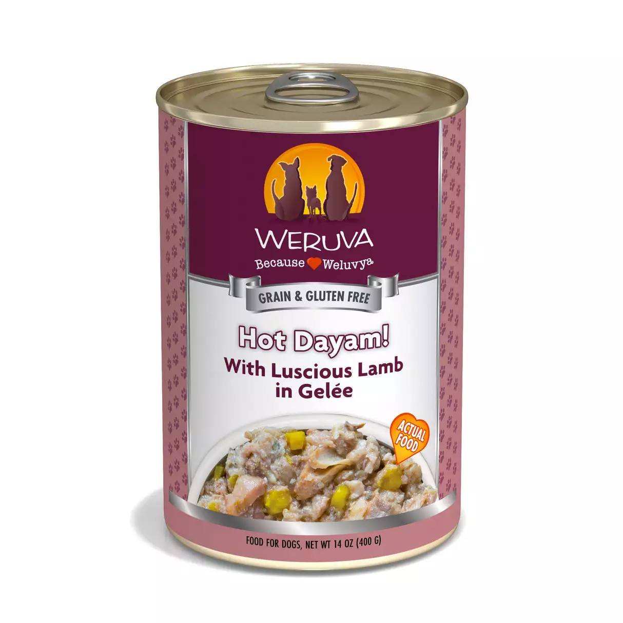 Weruva Hot Dayam! Dog Food Can