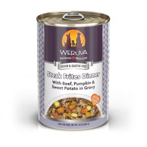 Weruva Steak Frites Dog Food Can