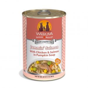 Weruva Jammin' Salmon Dog Food Can