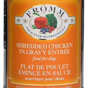 Fromm Shredded Chicken in Gravy Entrée Dog Can