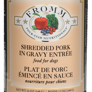 Fromm Shredded Pork in Gravy Entrée Dog Can