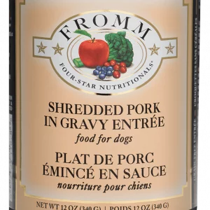 Fromm Shredded Pork in Gravy Entrée Dog Can