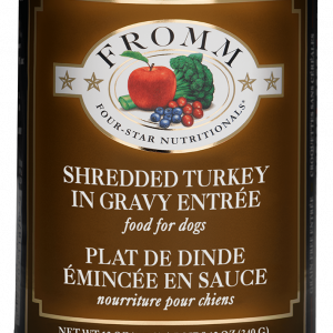 Fromm Shredded Turkey in Gravy Entrée Dog Can