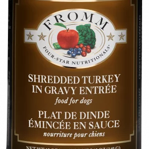 Fromm Shredded Turkey in Gravy Entrée Dog Can