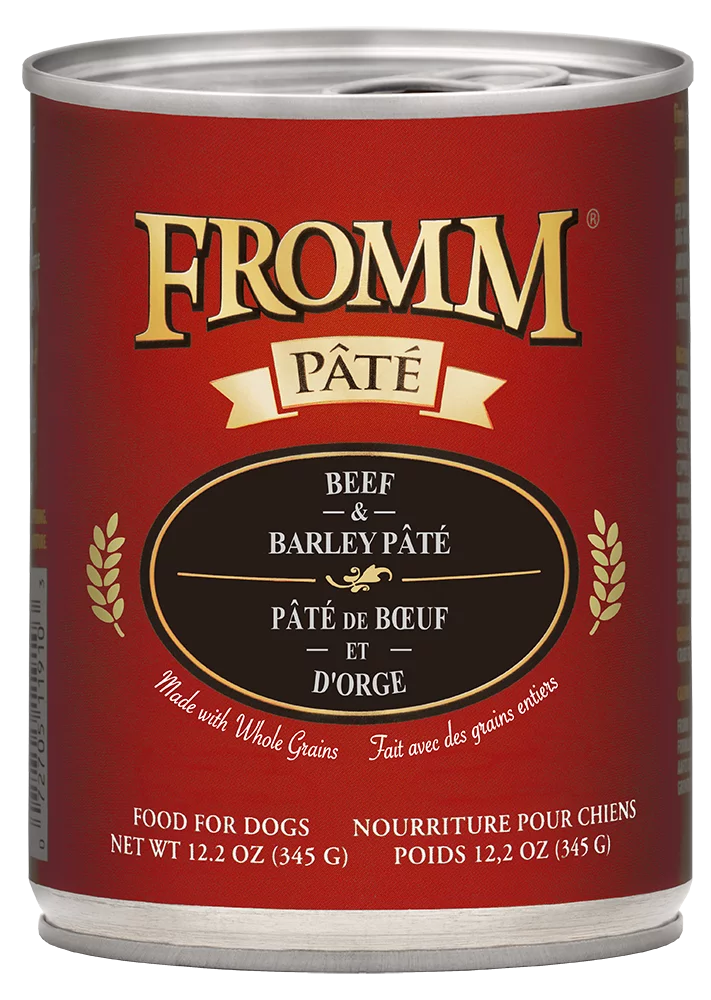Fromm Beef & Barley Pate Dog Can