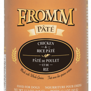 Fromm Chicken & Rice Pate Dog Can