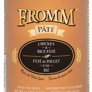 Fromm Chicken & Rice Pate Dog Can