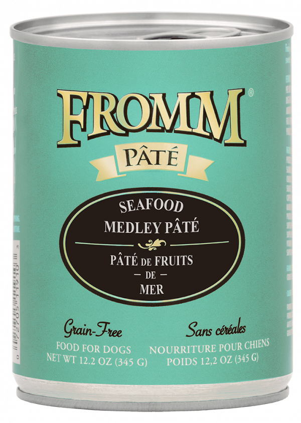 Fromm Seafood Medley Pate Dog Can