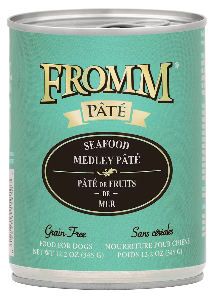 Fromm Seafood Medley Pate Dog Can