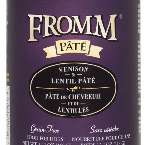 Fromm Venison & Lentil Pate Dog Can