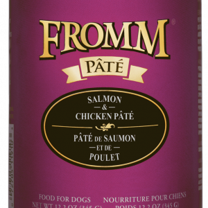 Fromm Salmon & Chicken Pate Dog Can