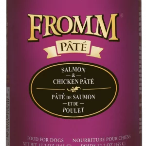 Fromm Salmon & Chicken Pate Dog Can