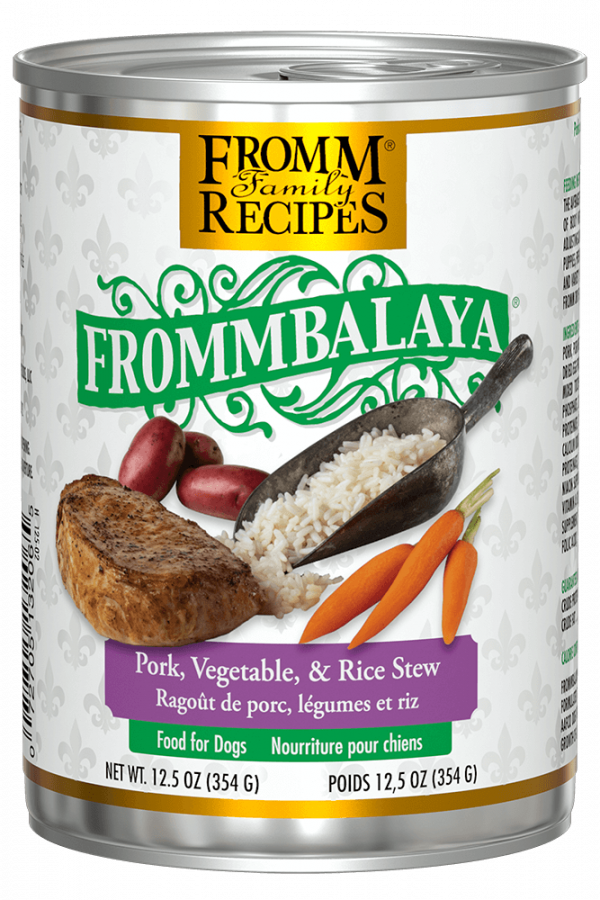 Frommbalaya Pork, Vegetable & Rice Stew Dog Can