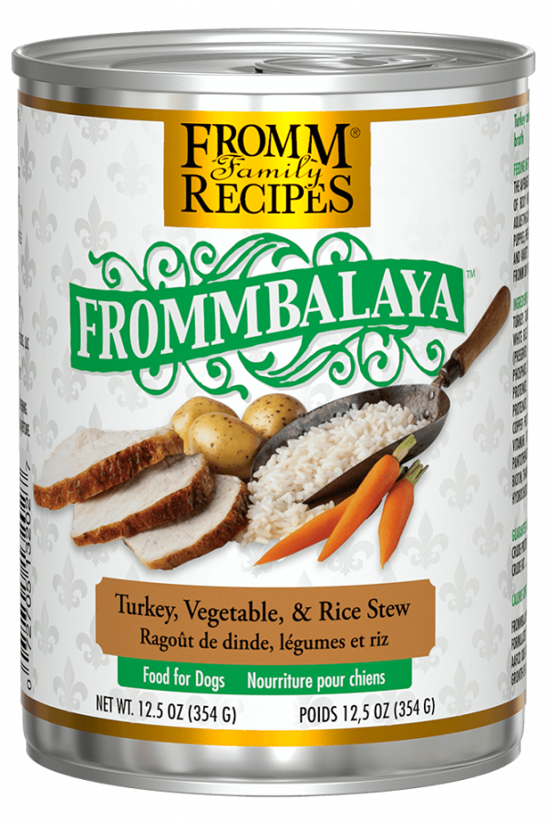 Frommbalaya Turkey, Vegetable & Rice Stew Dog Can