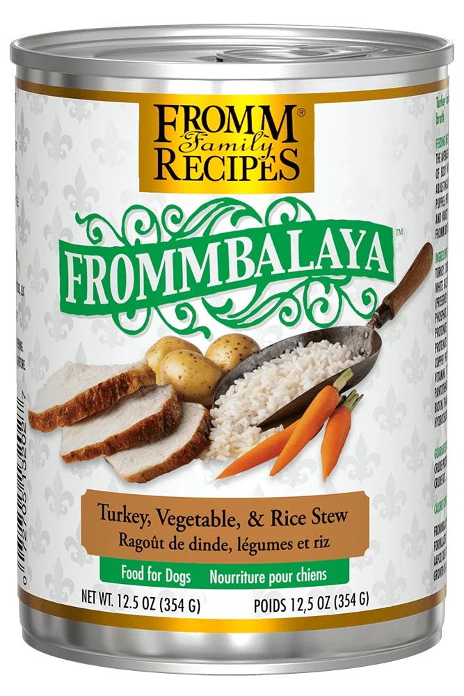 Frommbalaya Turkey, Vegetable & Rice Stew Dog Can