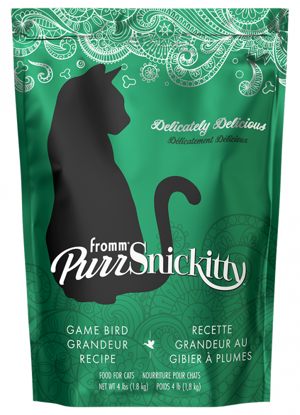 Fromm Pursnickitty Game Bird Cat Kibble 4lb