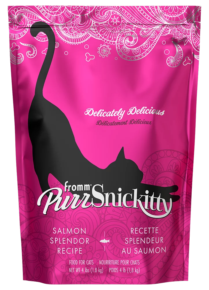 Fromm Pursnickitty Salmon Cat Kibble 4lb