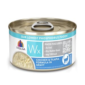 Weruva WX Chicken & Tilapia Formula in Gravy 3oz
