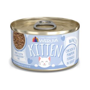 Weruva Kitten Chicken & Pumpkin Formula in Gravy 3oz