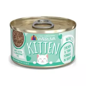 Weruva Kitten Chicken & Tuna Formula in Gravy 3oz