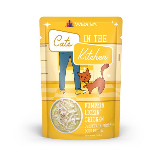 Weruva Catsin The Kitchen Pumpkin Lickin' Chicken Pouch 3oz
