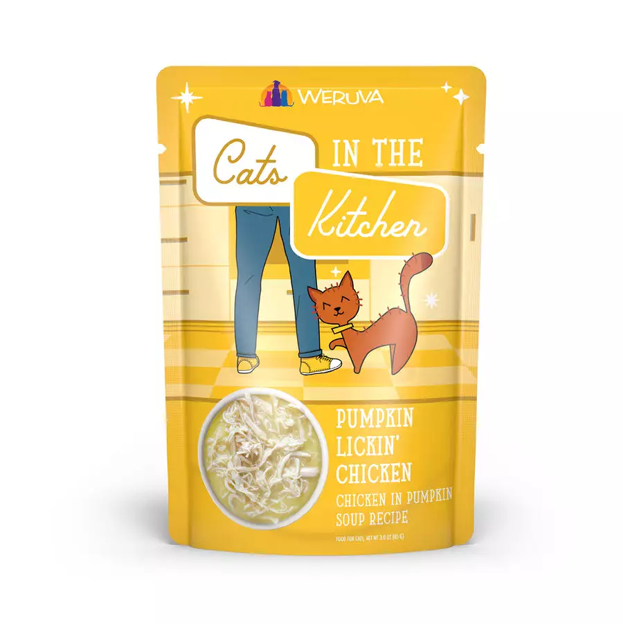 Weruva Catsin The Kitchen Pumpkin Lickin' Chicken Pouch 3oz