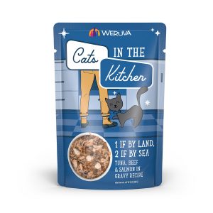 Weruva Catsin The Kitchen 1 If By Land, 2 If By Sea Pouch 3oz