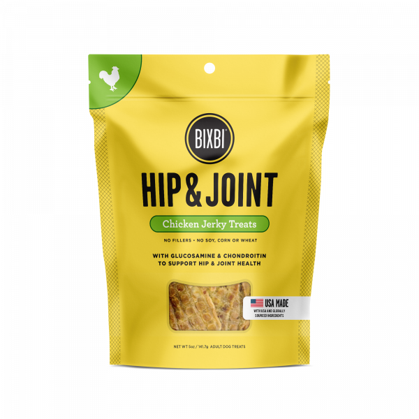 Bixbi Hip & Joint Chicken Jerky Treats 5oz