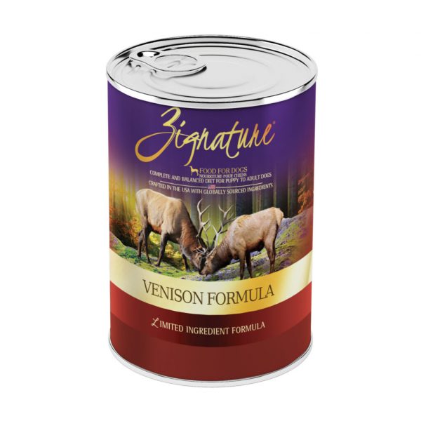 Zignature Venison Dog Can