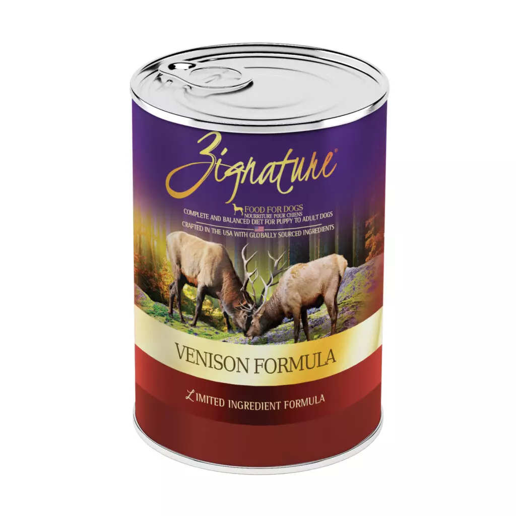 Zignature Venison Dog Can