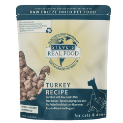 Steve's Freeze-Dried Raw Turkey Recipe Dog Food