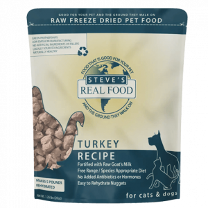 Steve's Freeze-Dried Raw Turkey Recipe Dog Food