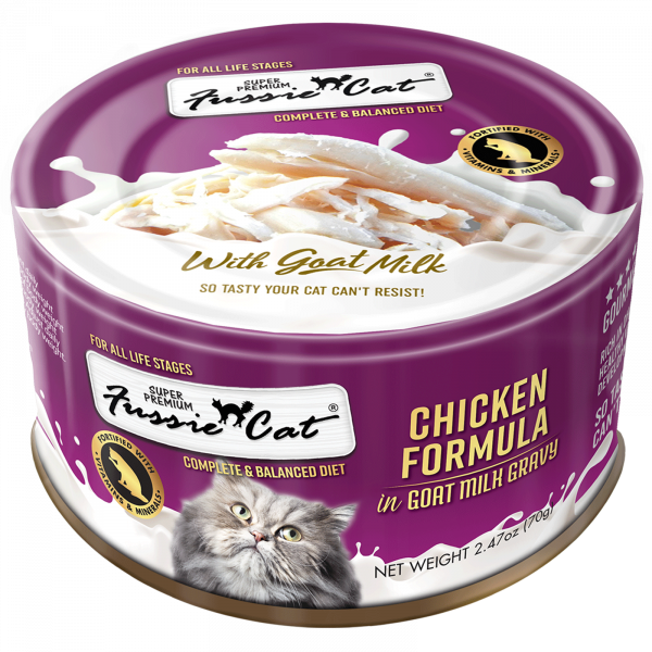 Fussie Cat Chicken Formula In Goat Milk Gravy