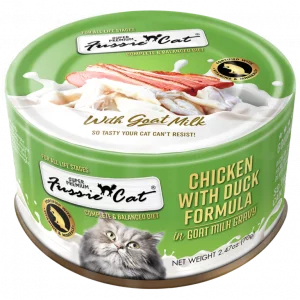Fussie Cat Chicken With Duck Formula In Goat Milk Gravy