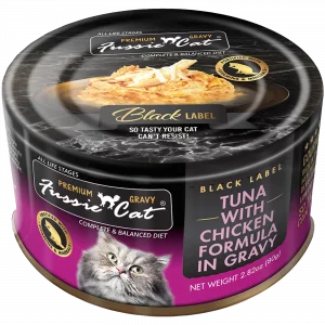 Fussie Cat Tuna With Chicken Formula In Gravy