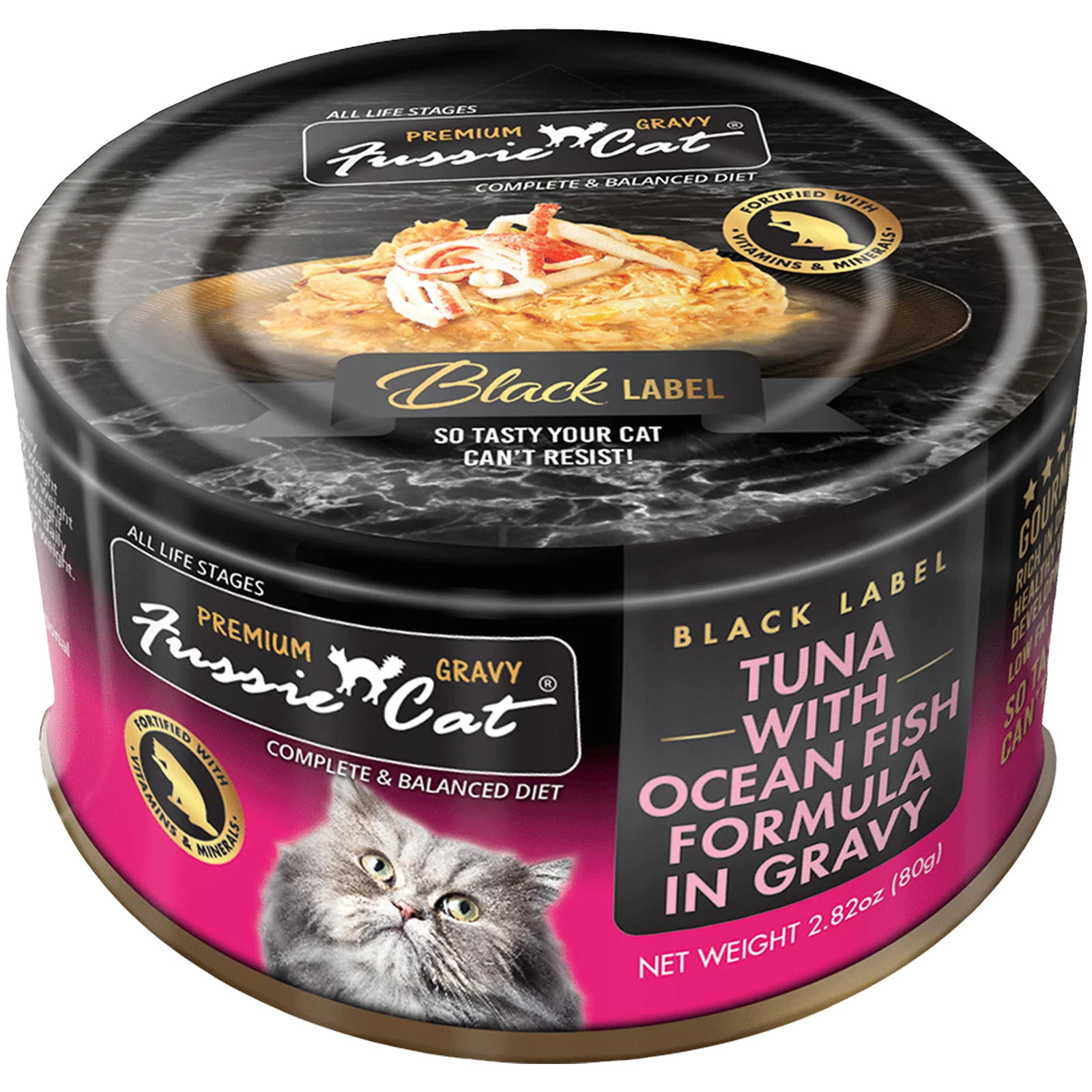 Fussie Cat Tuna With Ocean Fish Formula In Gravy