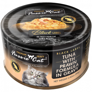 Fussie Cat Tuna With Prawn Formula in Gravy