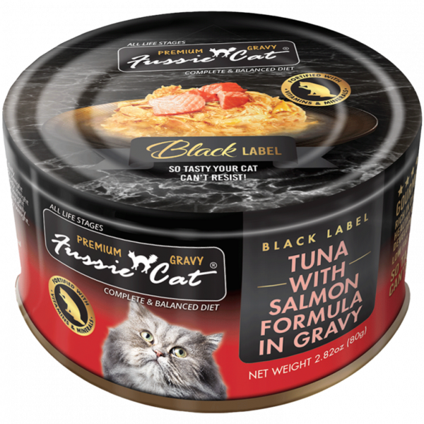 Fussie Cat Tuna With Salmon Formula In Gravy