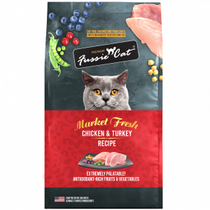 Fussie Cat Chichen & Turkey Cat Kibble 3.5lb