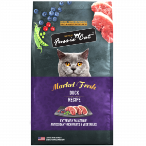 Fussie Cat Duck Cat Kibble 3.5lb