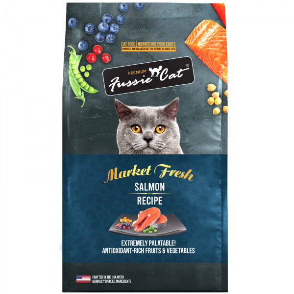 Fussie Cat Salmon Cat Kibble 3.5lb