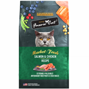 Fussie Cat Salmon & Chicken Cat Kibble 3.5lb