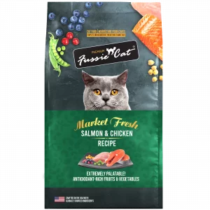 Fussie Cat Salmon & Chicken Cat Kibble 3.5lb